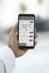 Contrôle numérique du Lay-Z Spa Milan Airjet Plus pour une température et un confort optimaux.