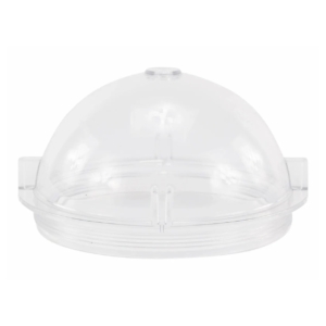 Couvercle de filtre pour filtre à sable Pentair Triton, transparent et adapté à une filtration optimale.