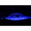Jacuzzi éclairé par LED pour la détente et l'ambiance.
