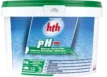 Produit de nettoyage pour piscine HTH PH- pour l'équilibre de l'eau et une eau claire.