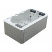Spa W'eau Hudson 3 personnes avec jets de massage et panneau de commande.
