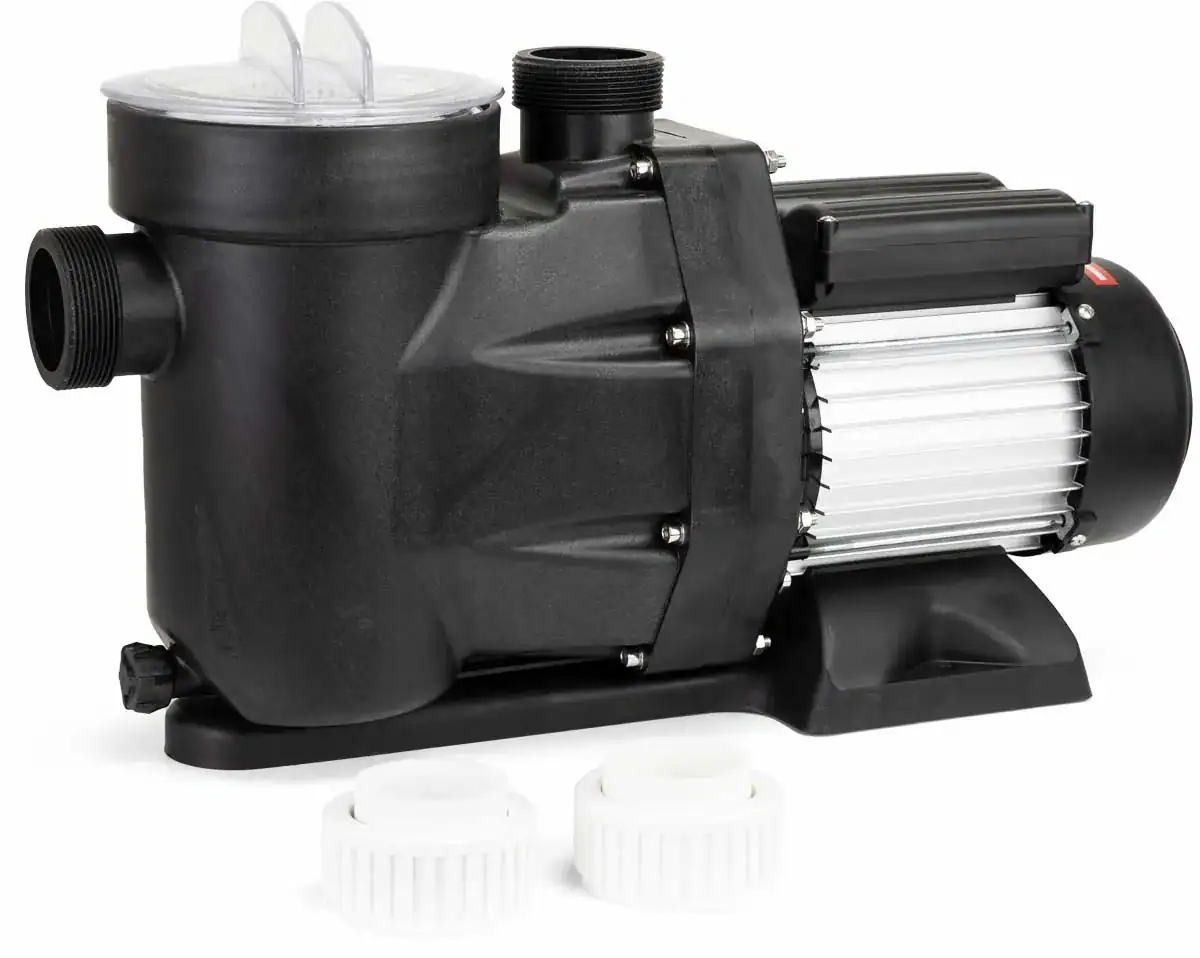 Pompe de piscine pour une circulation et une filtration maximales de l'eau, adaptée aux piscines jusqu'à 8m³ de contenance.