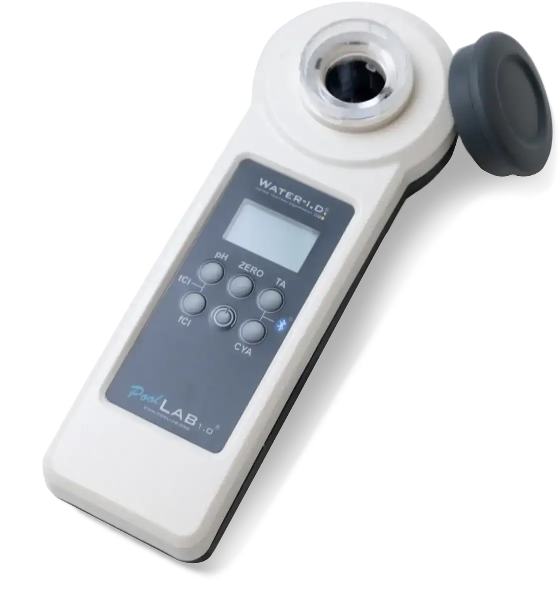 Testeur Électronique Piscine PoolLab 1.0 - Bluetooth - Analyse PH/Chlore/Stabilisant