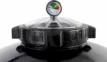 Analyseur de qualité de l'eau pour piscines avec mesure du pH et de la pression.