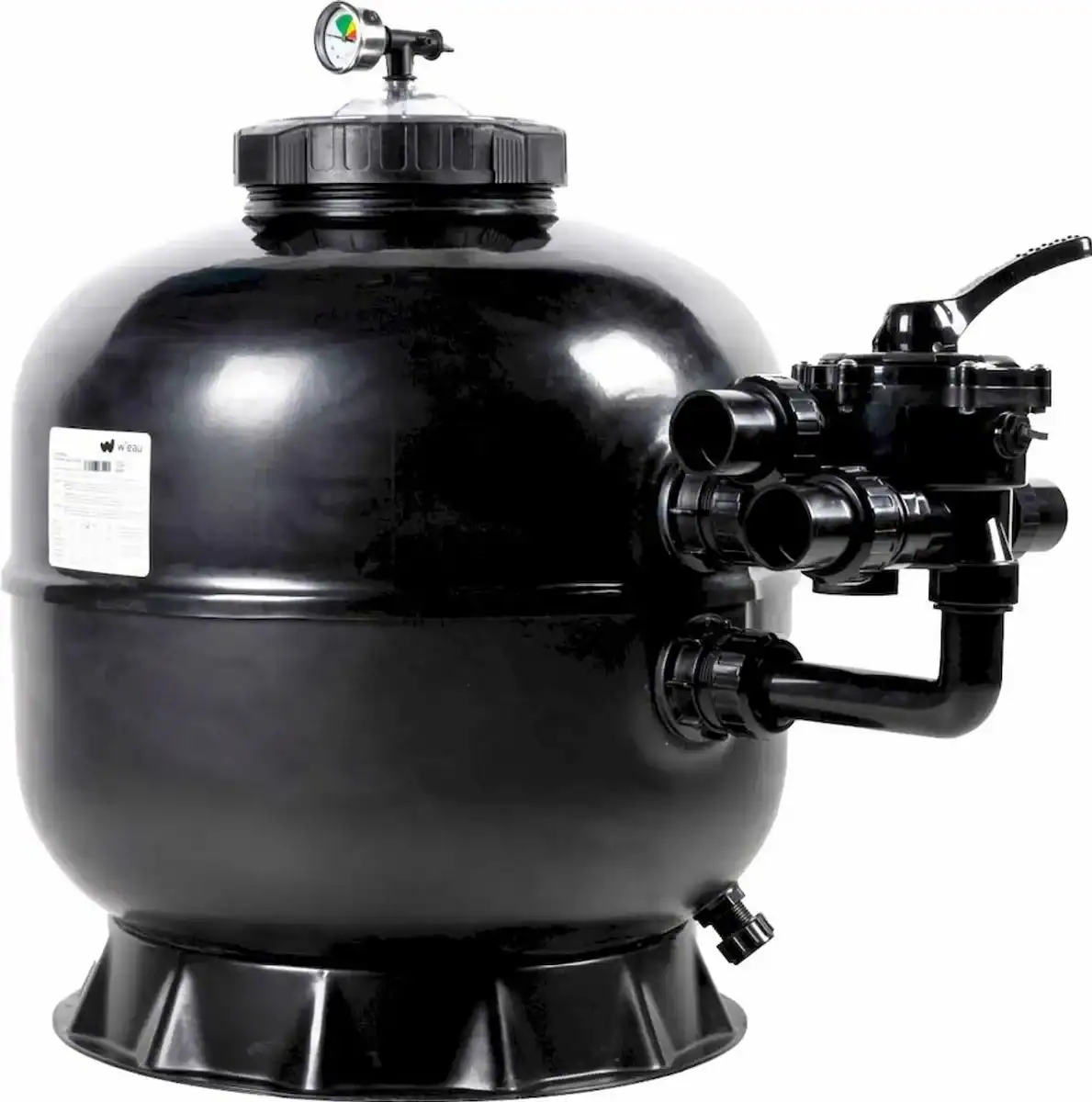 Pompe de filtration pour piscines, idéale pour une eau claire et propre. Convient à différentes tailles de piscin.