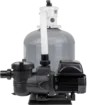 Kit filtre à sable pour le nettoyage de piscine, adapté pour une capacité de 6 m³/h.