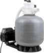 Kit filtre à sable pour le nettoyage de piscine, 6 m³/h, adapté aux piscines privées.