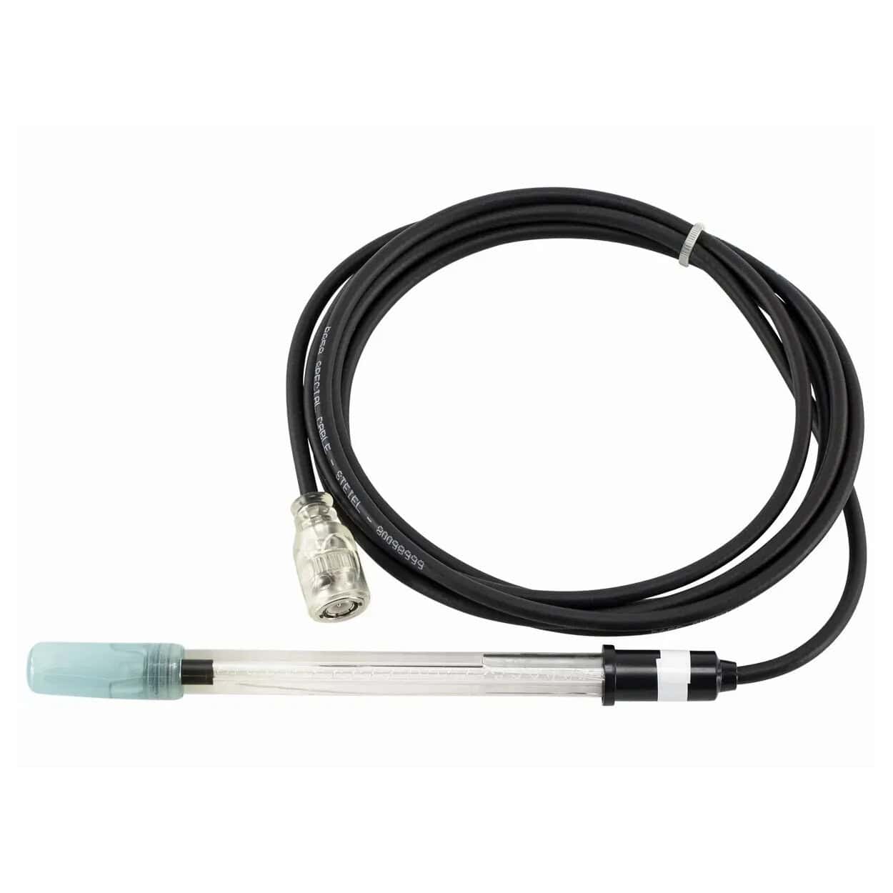 Sonde pH avec câble de 2,5 mètres pour l'analyse de l'eau de piscine.