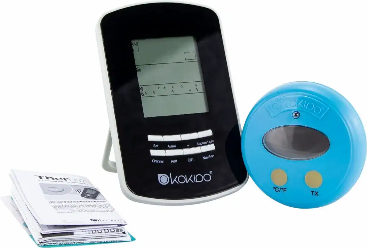 Thermomètre sans fil pour la mesure de la température de la piscine.