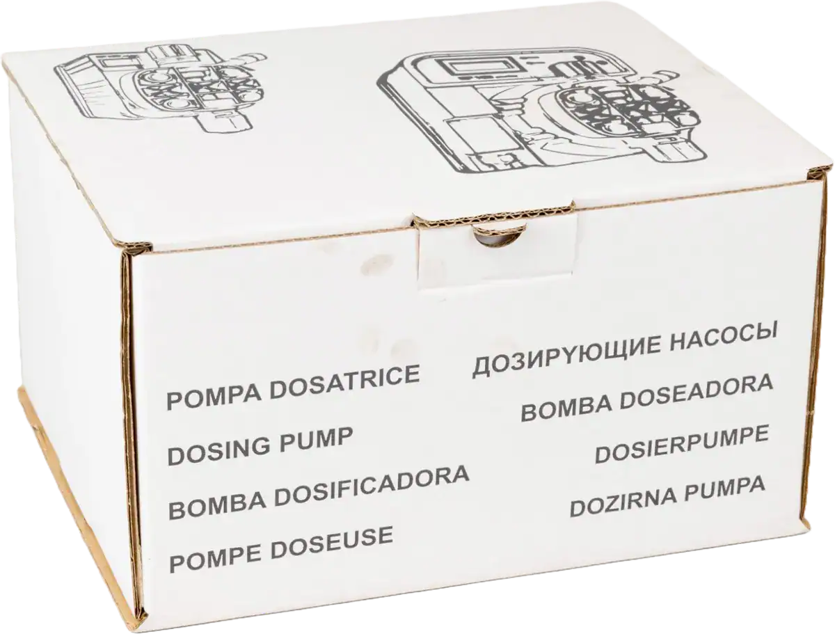 Pompe doseuse péristaltique pour le traitement de l'eau de piscine.