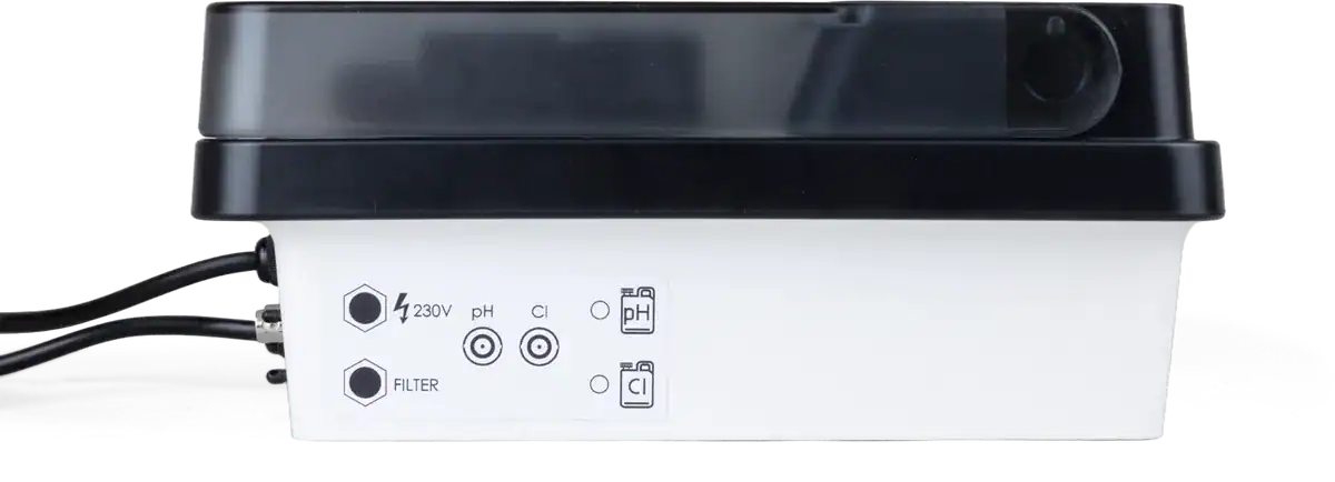 Régulateur automatique de pH et redox pour piscines, modèle Propilot Duo.