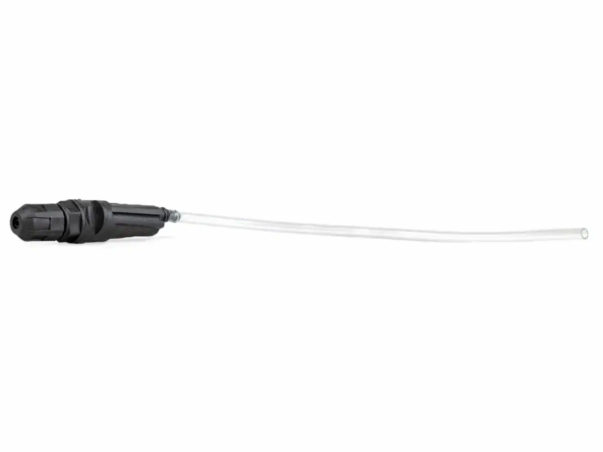 Support d'électrode PVC pour l'eau de piscine, raccord 1/2", adapté aux électrodes pH et ORP.