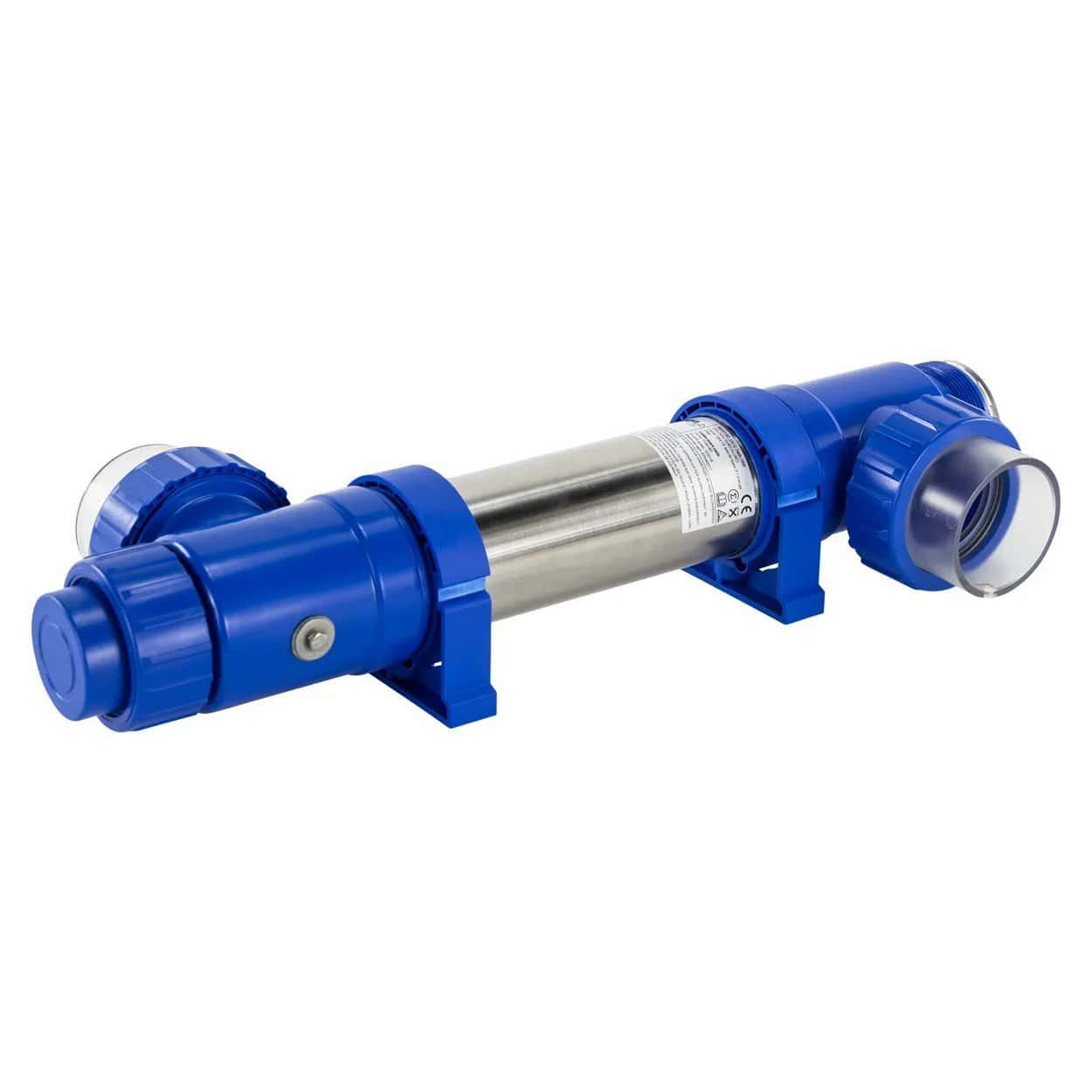 Appareil de purification d'eau UV-C pour piscines.