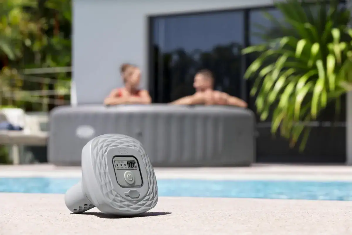 Système d'eau salée pour Lay Z Spa jusqu'à 1 400 litres.