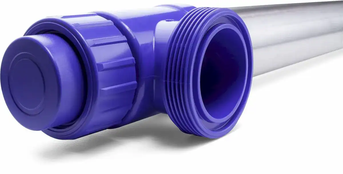 Boîtier pour UV-C Ionizer 40/75 watts pour piscines.