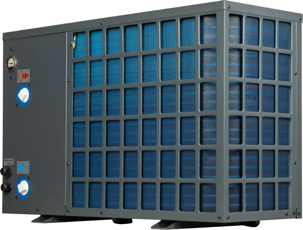 Pompe à chaleur inverter pour piscine 12,5 kW pour un chauffage de piscine efficace.