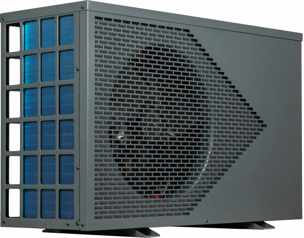 Pompe à chaleur inverter pour piscine 12,5 kW pour un chauffage de piscine économe en énergie.