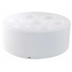 Bar de spa flottant avec éclairage LED pour piscine et bien-être.