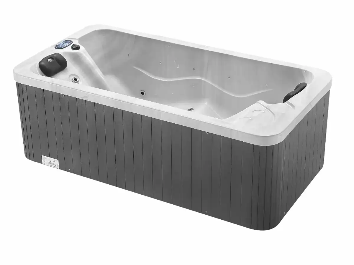 Bain spa de luxe 2 personnes pour la détente et le bien-être à la maison.