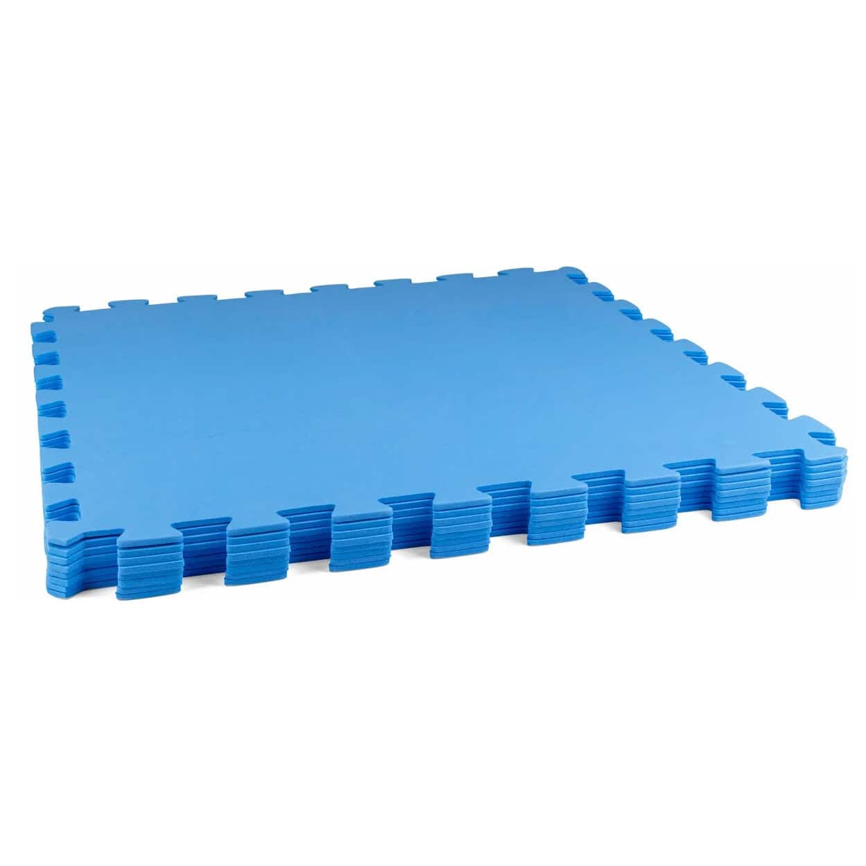 Dalles de sol piscine bleu - 8 pièces de 50 x 50 x 0,4 cm