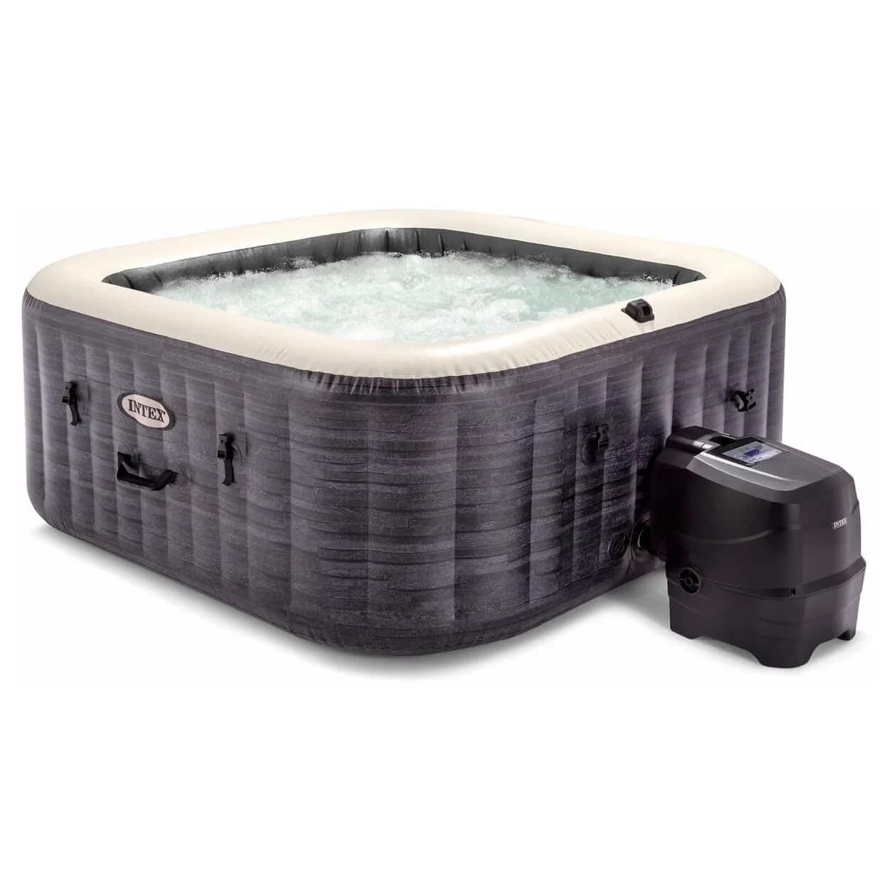 Intex Pure Spa Greystone Deluxe spa gonflable - 4 personnes