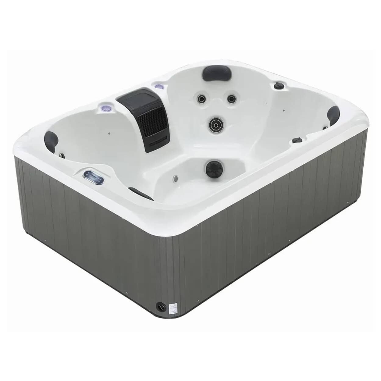 Spa de luxe 4 personnes avec jets de massage et chauffage.