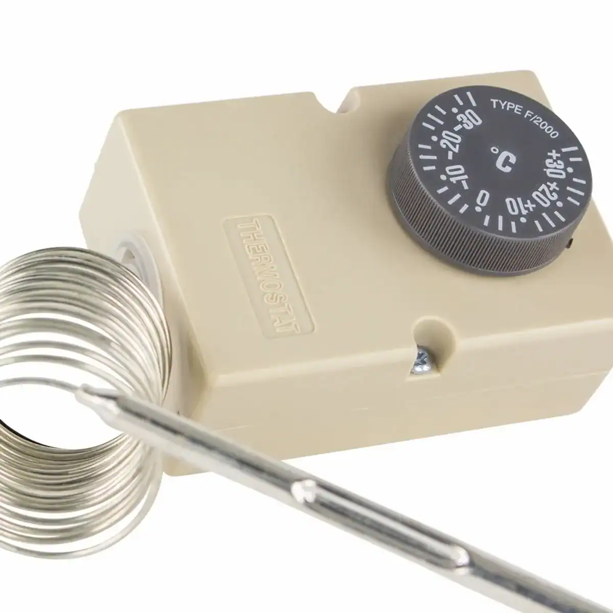 Sonde antigel pour le chauffage de piscine.
