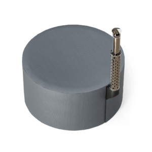 Housse de protection pour spa avec évacuation d'eau intégrée.