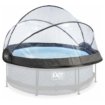 Bâche de piscine ronde universelle ECO 244 cm pour protection et confort.