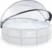 Bâche d'abri Exit ECO ronde 427 cm, universelle pour piscine d'un diamètre de 427 cm.