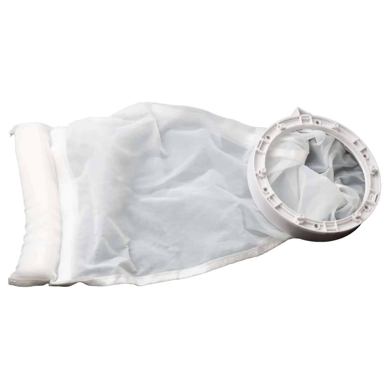 Sac filtrant pour filtre de piscine, adapté pour une eau propre.