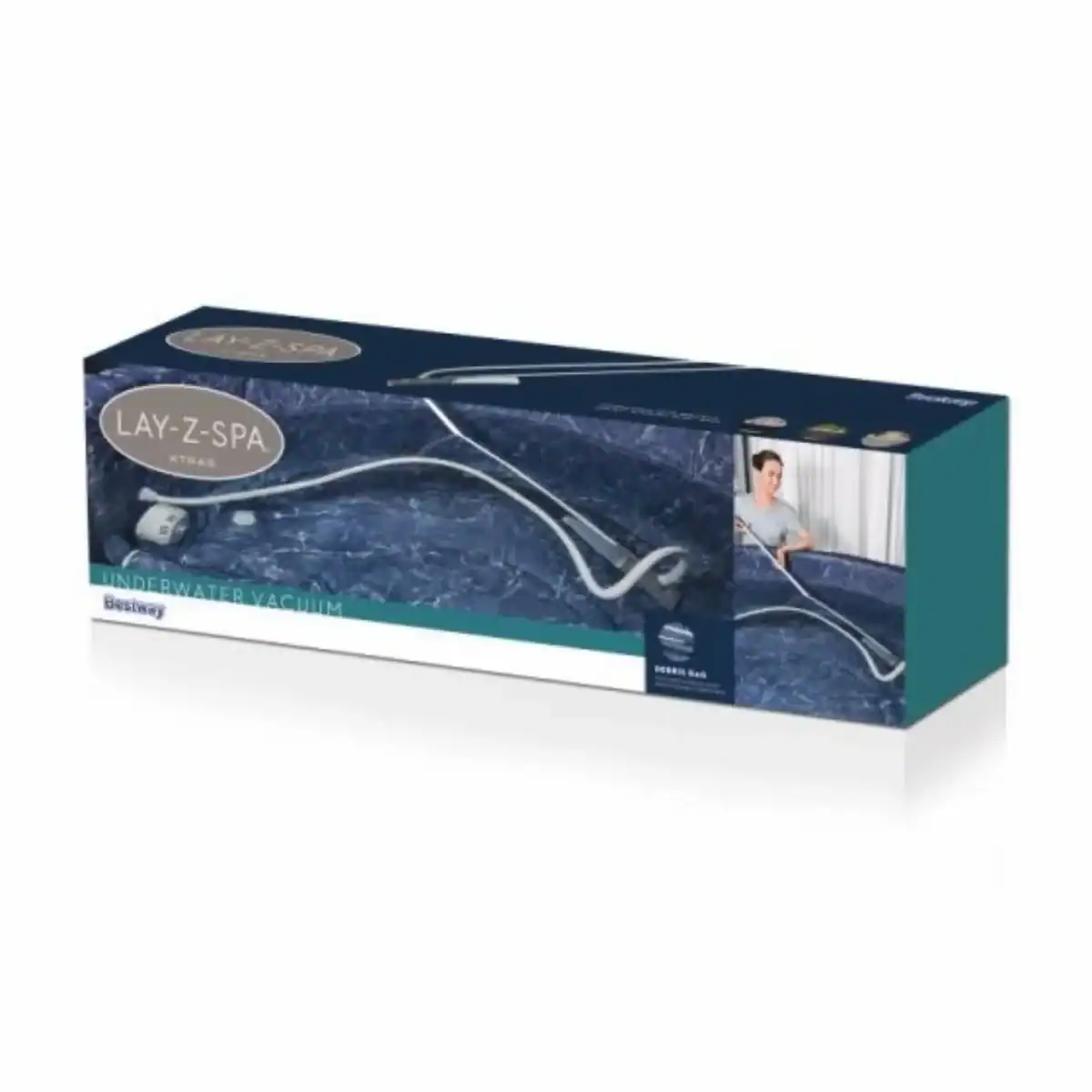 Aspirateur subaquatique pour Lay-Z Spa, nettoyage et entretien facile de votre piscine.