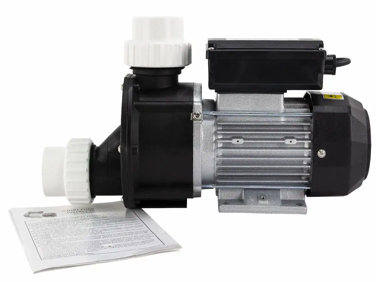 Pompe de circulation pour spa de nage 0,5 CV pour une circulation d'eau efficace dans les piscines et les spas.