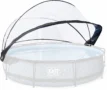 Bâche de piscine Exit ECO ronde 366 cm, universelle pour la protection de votre piscine.