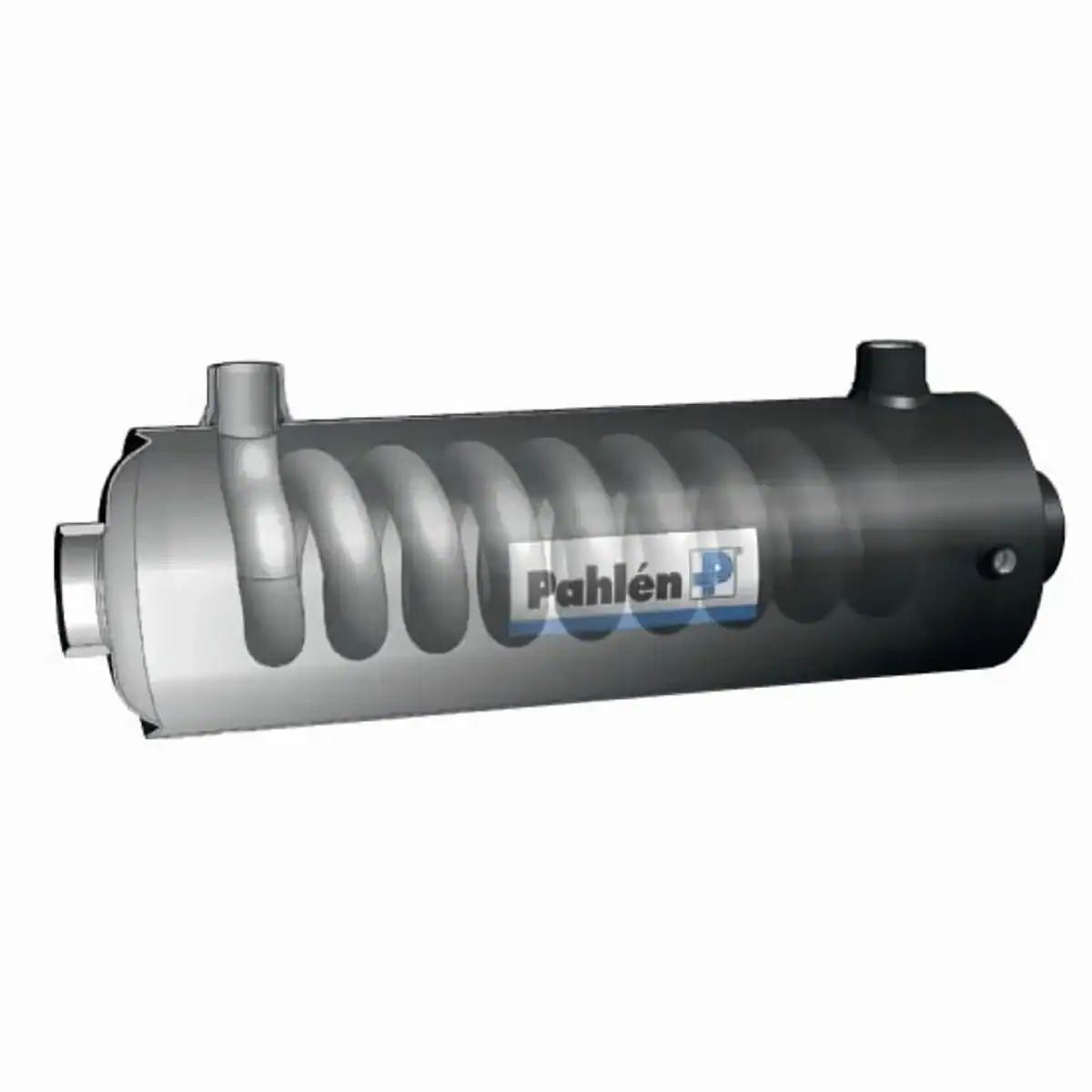 Échangeur de chaleur pour piscine Pahlen Hi-flow HF 75 en inox pour un chauffage efficace.