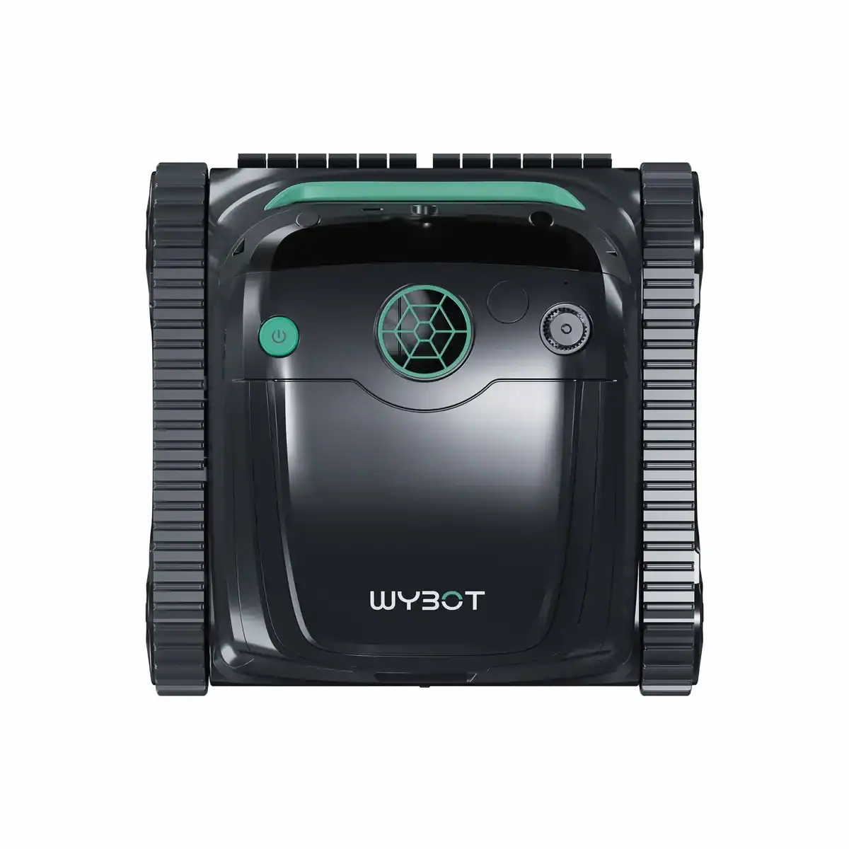 Robot de piscine Wybot S2 Vision pour un nettoyage efficace de la piscine.