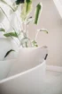 Coussin de bain nacre pour Badesofa, format compact XS, accessoire de bain luxueux.