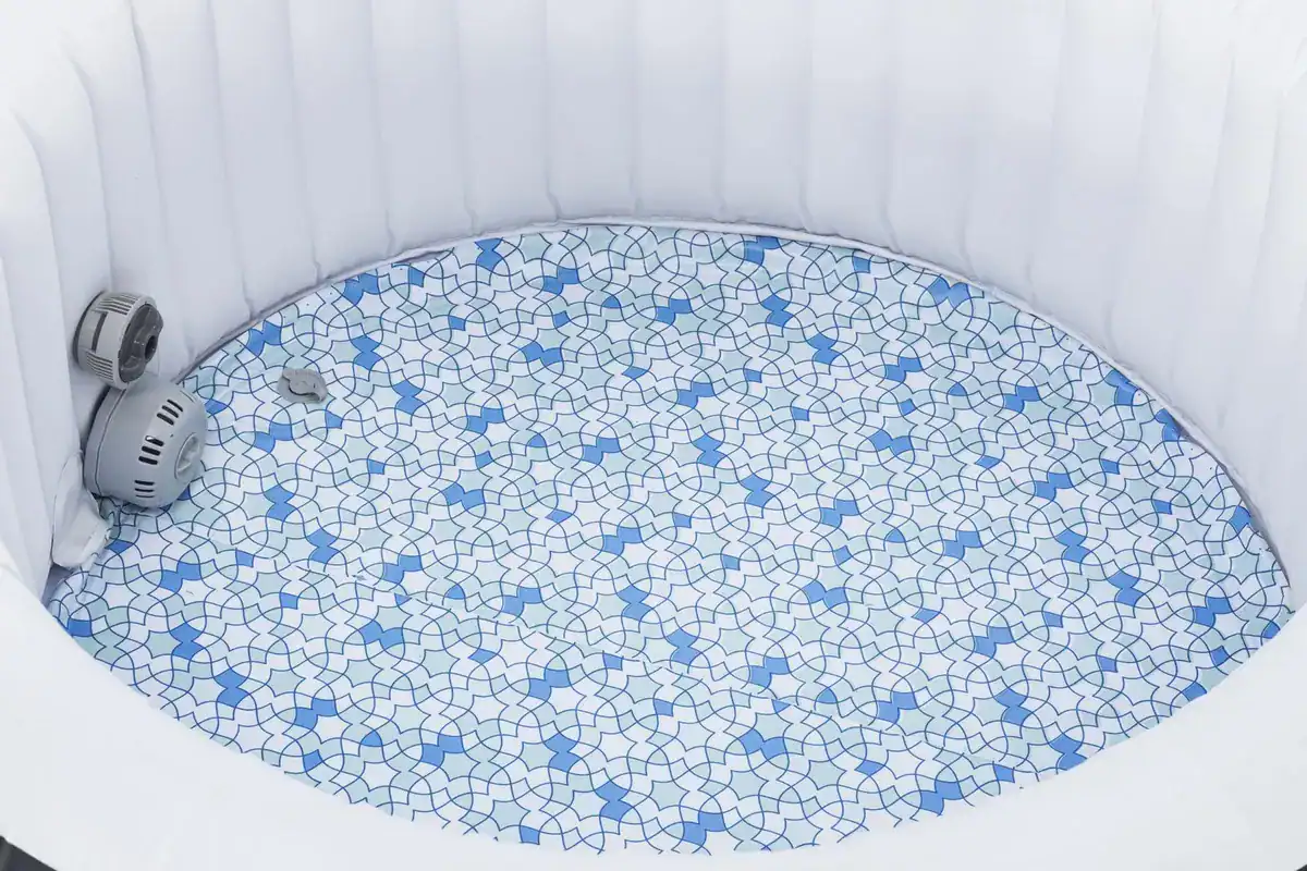 Spa gonflable avec technologie Airjet et technologie économe en énergie pour 4 personnes.
