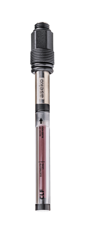 Sonde de chlore Watersense CLF pour la mesure de l'eau de piscine.