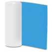 Liner de piscine bleu 1,65x25 mètres pour la couverture et la protection de la piscine.
