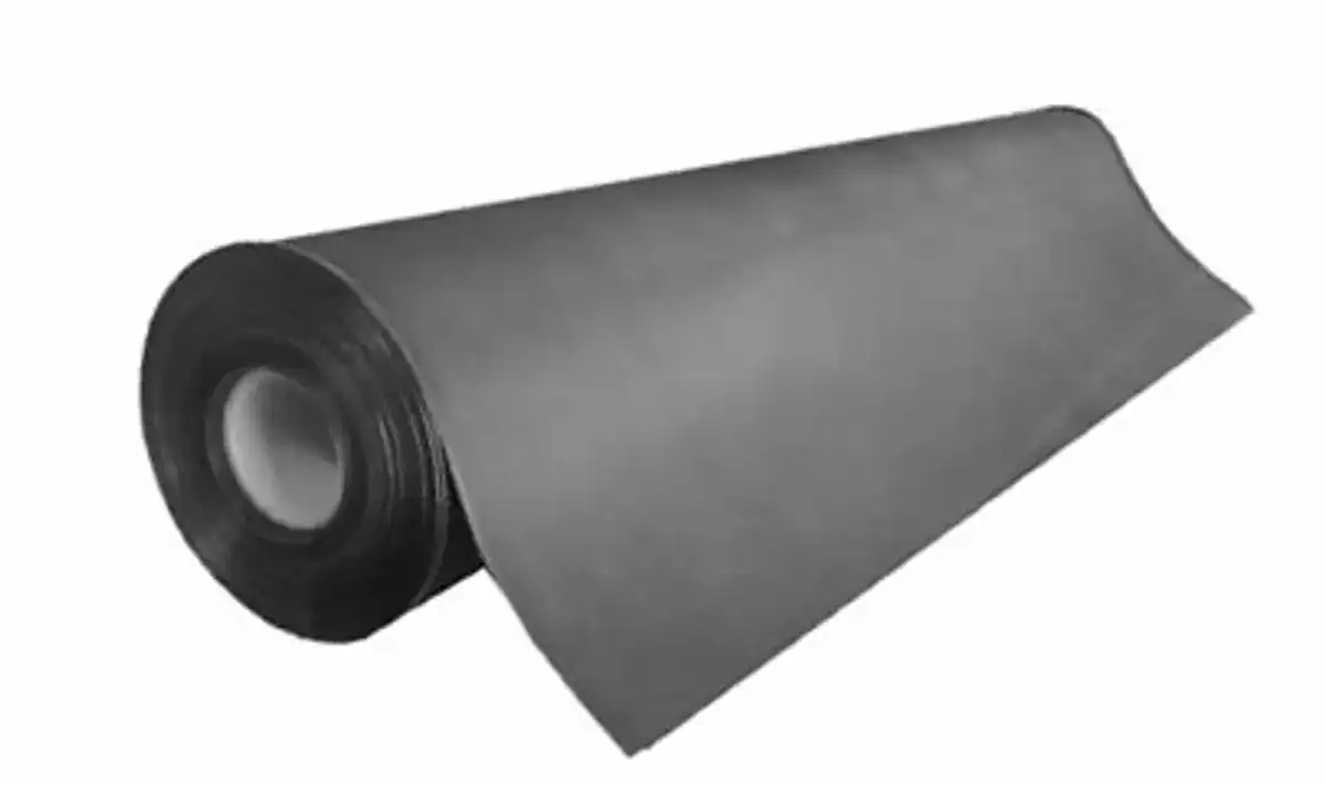 Membrane de piscine gris clair pour revêtement de piscine, 2 mètres de large et 25 mètres de long.