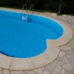 Bâche piscine Elbe Bleu 1,65 x 25m