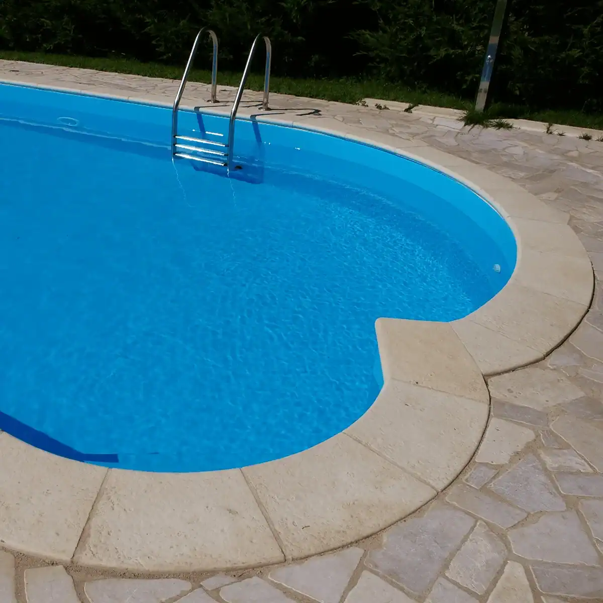 Bâche piscine Elbe Bleu 1,65 x 25m