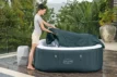 Spa gonflable Lay-Z Spa Ibiza EnergySense AirJet, 6 personnes, installation rapide.