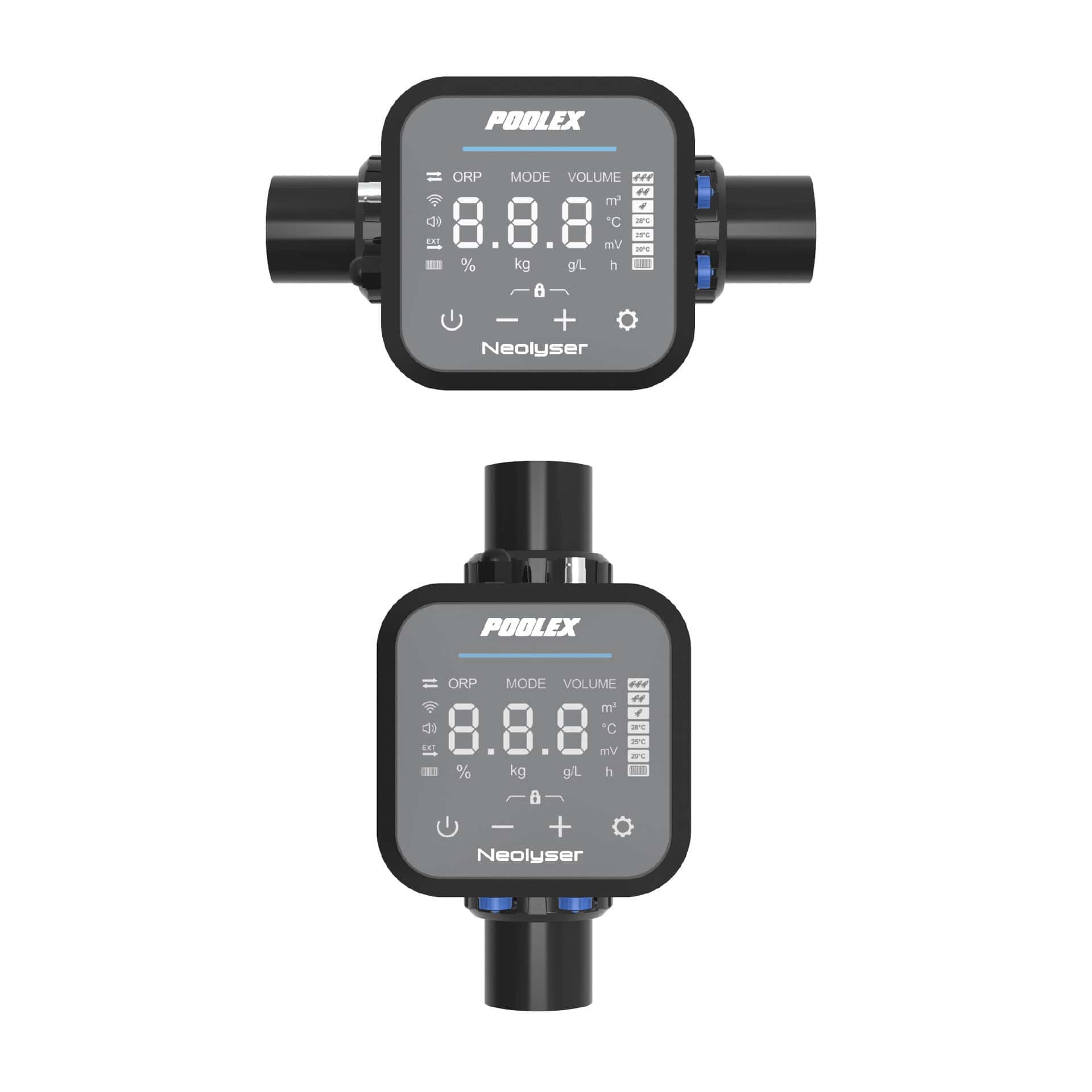 Compteur d'eau numérique pour piscines, contrôle précis de l'eau.
