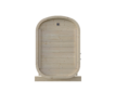 Sauna extérieur compact de luxe pour la détente et le bien-être.