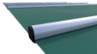 Couverture de sécurité verte "Segment" pour piscines, par m².
