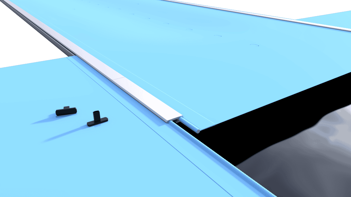 Couverture de sécurité bleue pour piscines, adaptée à la protection et à la sécurité.