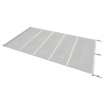 Couverture de sécurité pour piscines en gris clair, par m², pour une sécurité et une protection accrues.