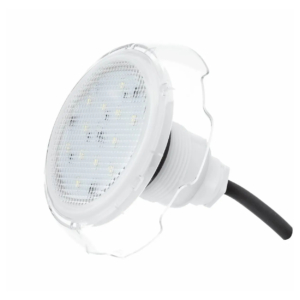 Mini projecteur LED pour piscine, couleurs RGB, étanche, économe en énergie.